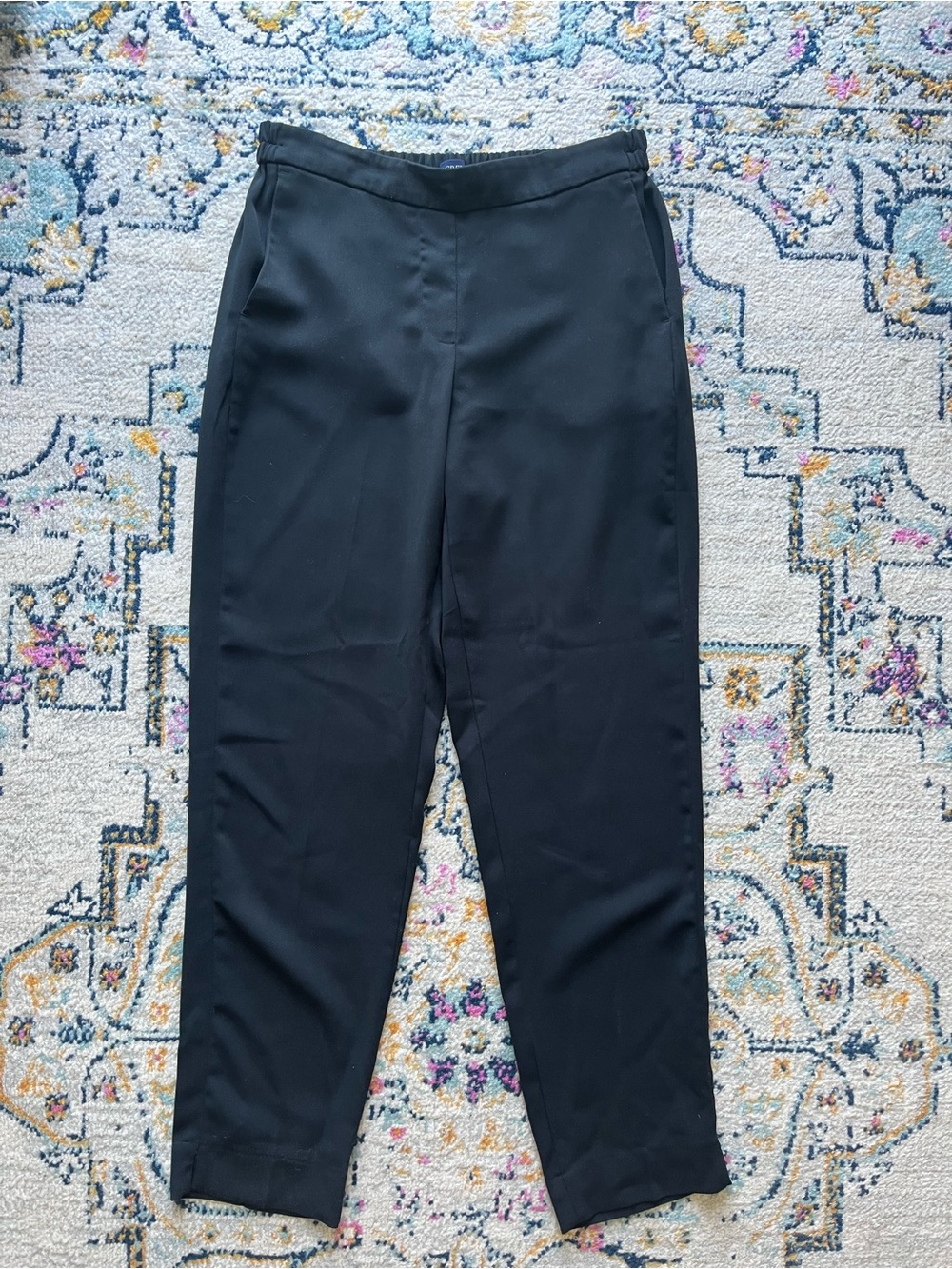 J. Crew Black Tapered Dress Pants